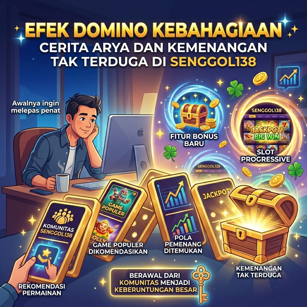 Efek Domino Kebahagiaan: Cerita Arya dan Kemenangan Tak Terduga di SENGGOL138
