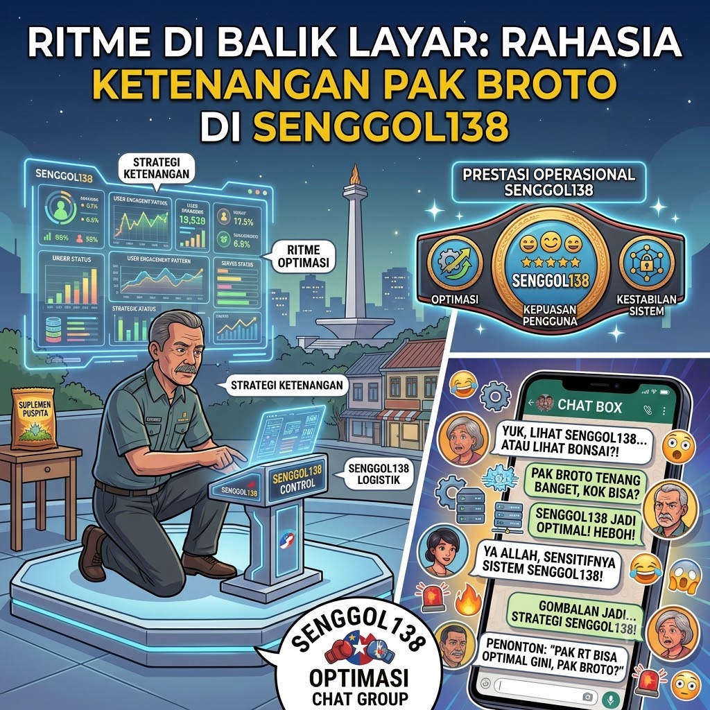 Ritme di Balik Layar: Rahasia Ketenangan Pak Broto di SENGGOL138